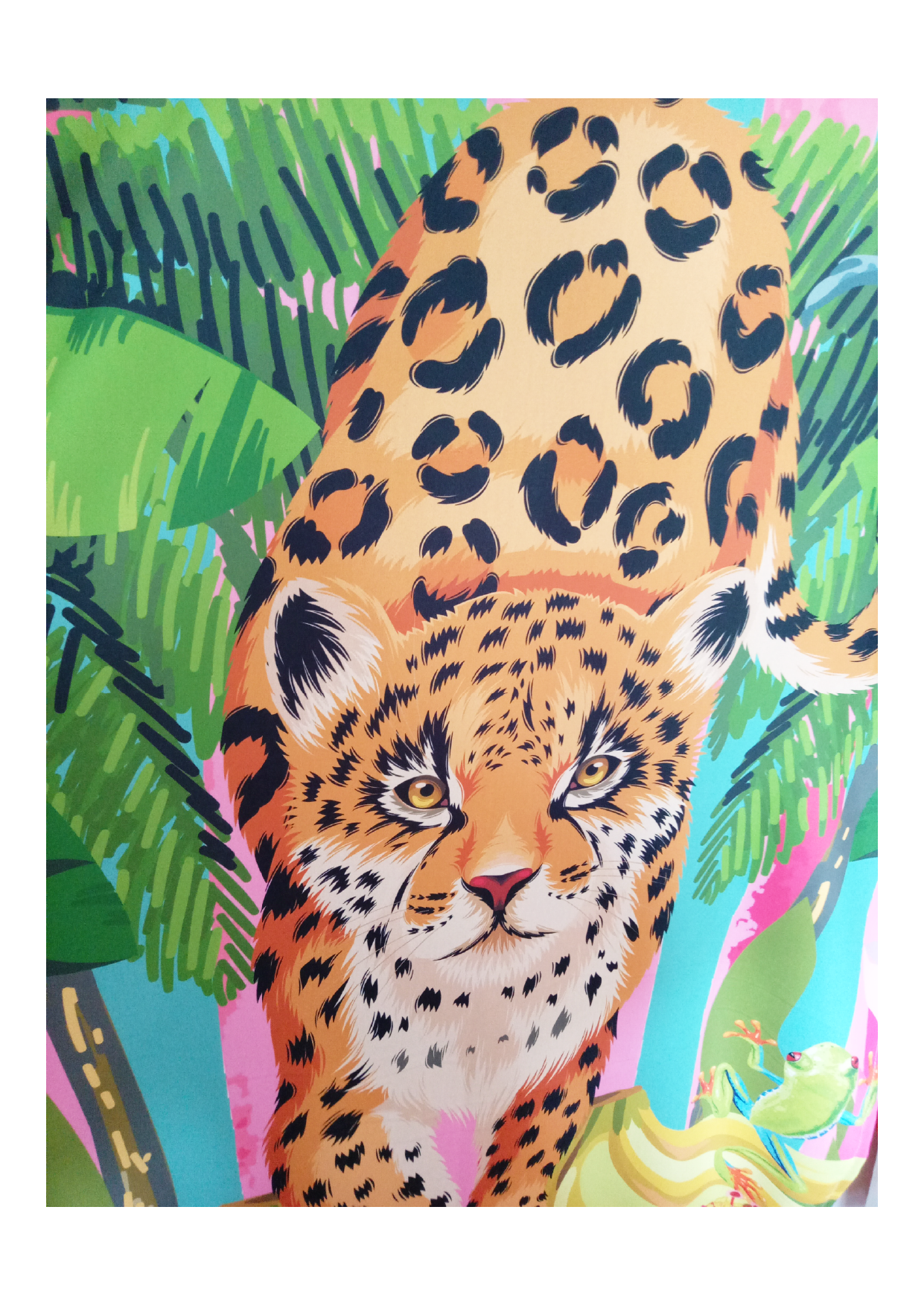 Lush Leopard Jungle Kimono