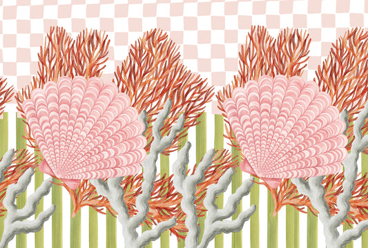 Pacific Coral Tablecloth