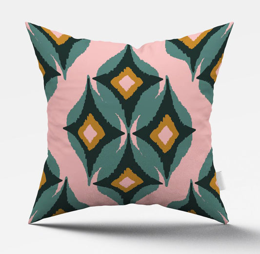 Bamileke Teal Scatter Cover